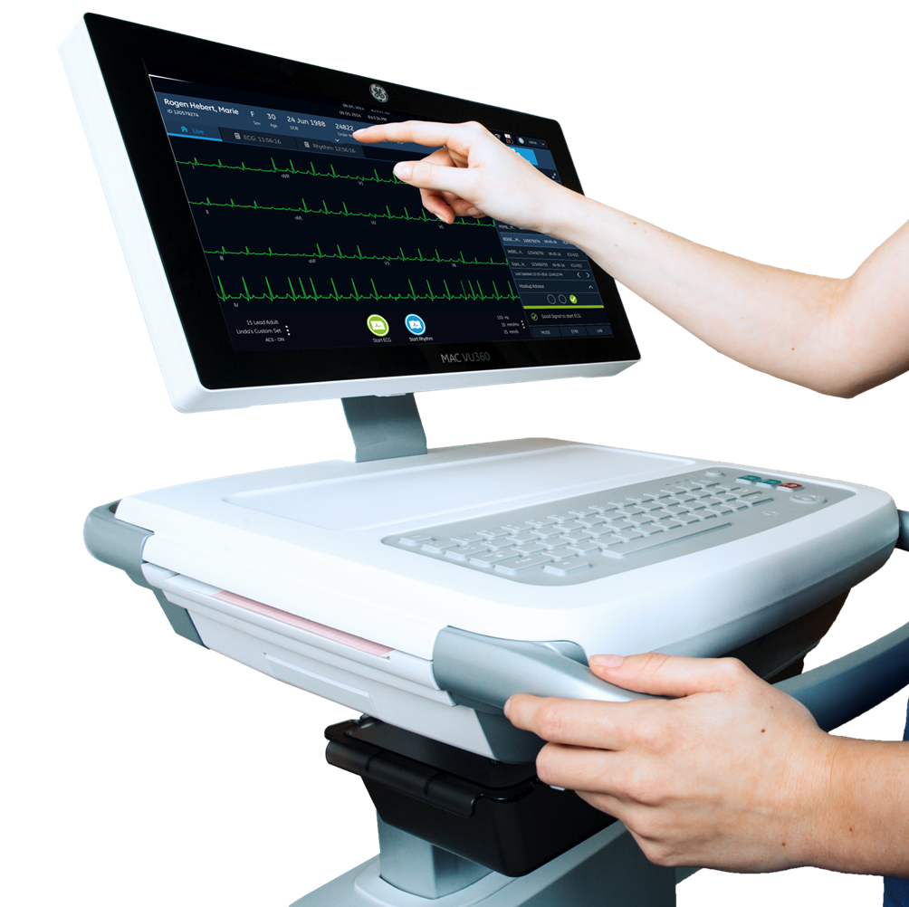 MAC VU360 ECG Workstation Duomed